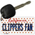Clippers Fan California State License Plate Tag Key Chain KC-10859