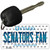 Senators Fan Ontario State License Plate Tag Key Chain KC-10822