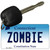 Zombie Connecticut State License Plate Tag Key Chain KC-10912