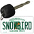 Snowbird Florida State License Plate Tag Key Chain KC-6034
