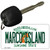 Marco Island Florida State License Plate Tag Key Chain KC-10227