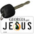 Jesus Georgia State License Plate Tag Novelty Key Chain KC-6167