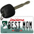 Best Mom Louisiana State License Plate Tag Novelty Key Chain KC-6652