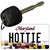 Hottie Maryland State License Plate Tag Key Chain KC-10483