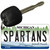 Spartans Michigan State License Plate Tag Novelty Key Chain KC-6104