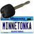 Minnetonka Minnesota State License Plate Tag Novelty Key Chain KC-11041