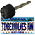 Timberwolves Fan Minnesota State License Plate Tag Key Chain KC-10864