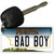 Bad Boy Montana State License Plate Tag Novelty Key Chain KC-11125
