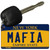 Mafia New York State License Plate Tag Key Chain KC-8962