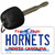 Hornets North Carolina State License Plate Tag Key Chain KC-2565