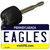 Eagles Pennsylvania State License Plate Tag Key Chain KC-2057