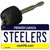 Steelers Pennsylvania State License Plate Tag Key Chain KC-2058