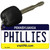 Phillies Pennsylvania State License Plate Tag Key Chain KC-2076