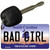 Bad Girl South Carolina License Plate Tag Key Chain KC-6278