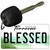 Blessed Tennessee License Plate Tag Key Chain KC-6431