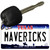 Mavericks Texas State License Plate Tag Key Chain KC-2568