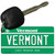 Vermont License Plate Tag Novelty Key Chain KC-10658
