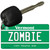 Zombie Vermont License Plate Tag Novelty Key Chain KC-10679