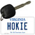 Hokie Virginia State License Plate Tag Key Chain KC-10116