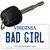 Bad Girl Virginia State License Plate Tag Key Chain KC-10139