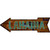 Lahaina Hawaiian Novelty Metal Arrow Sign