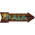 Paia Hawaiian Novelty Metal Arrow Sign