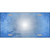 Lt Blue White Fade Scratched License Plate Metal Novelty