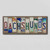 Dachshunds License Plate Tag Strip Novelty Wood Sign WS-029