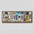 I Love Beer License Plate Tag Strip Novelty Wood Sign WS-059