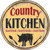 Kitchen Novelty Metal Circular Sign C-850