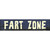 Fart Zone Novelty Metal Street Sign