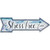 Stress Free Zone Novelty Metal Arrow Sign