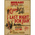 Last Night Don Juan Vintage Poster Parking Sign
