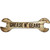 Grease And Gears Novelty Metal Wrench Sign W-111