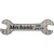 Mechanic On Duty Novelty Metal Wrench Sign W-114