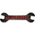 Custom Decal Novelty Metal Wrench Sign W-127