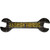 Used Tires Novelty Metal Wrench Sign W-128