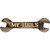 My Tools Novelty Metal Wrench Sign W-136
