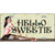 Hello Sweetie Vintage Pinup Novelty License Plate