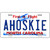 Ahoskie North Carolina Novelty License Plate