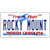 Rocky Mount North Carolina Novelty License Plate