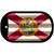 Florida Corrugated Flag Novelty Dog Tag Necklace DT-11950