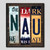 NAU License Plate Tag Strips Novelty Wood Signs WS-233