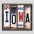 Iowa License Plate Tag Strips Novelty Wood Signs WS-166