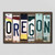Oregon License Plate Tag Strips Novelty Wood Signs WS-187