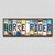Horse Rider License Plate Tag Strips Novelty Wood Signs WS-565