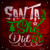 Santa She Did It Novelty Metal Square Sign