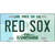 Red Sox New Hampshire State Novelty Metal License Plate
