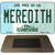 Meredith New Hampshire State Novelty Metal Magnet M-12078
