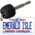 Emerald Island North Carolina State Novelty Metal Key Chain KC-12085